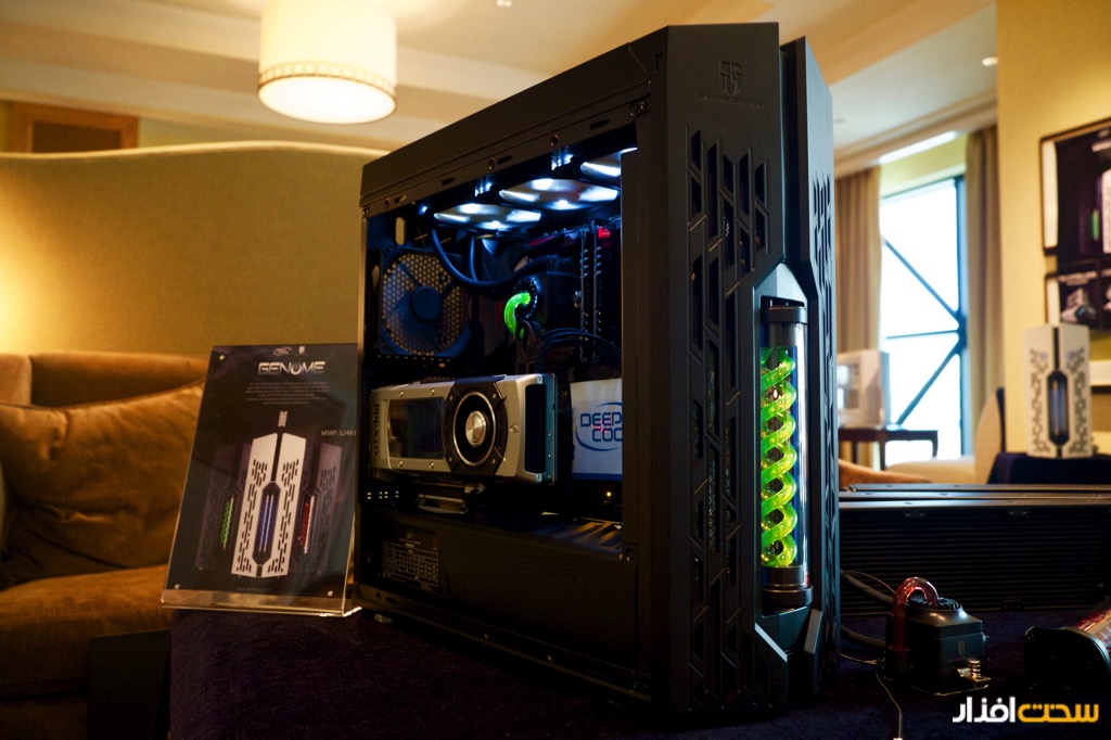 نمایشگاه CES 2016: غرفه شرکت دیپ کول (deepcool)