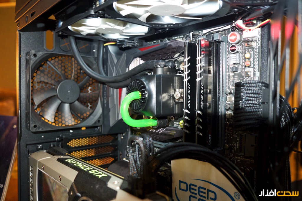 نمایشگاه CES 2016: غرفه شرکت دیپ کول (deepcool)