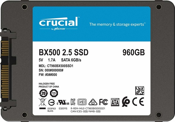 <strong>سالید</strong> Crucial BX500