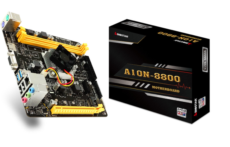 مادربرد <strong>نیمه</strong> <strong>آماده</strong> BIOSTAR A10N-8800E
