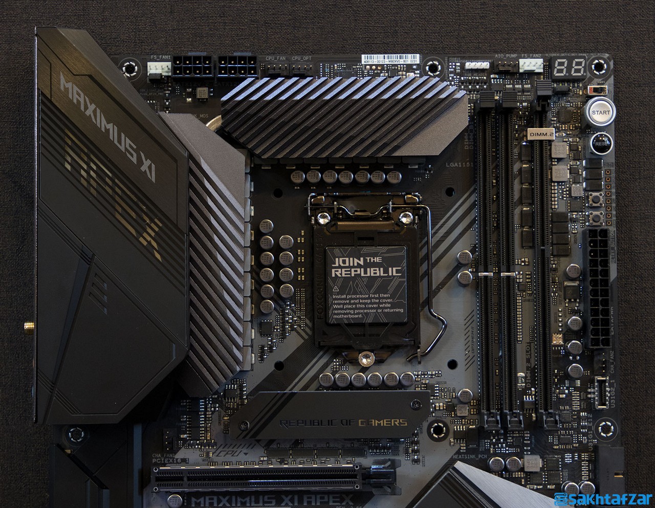 بررسی مادربرد ASUS Z390 ROG MAXIMUS XI APEX