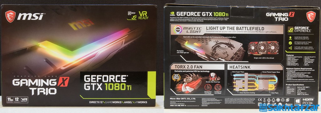 اختصاصی: بررسی کارت گرافیک MSI GTX 1080 Ti Gaming X Trio