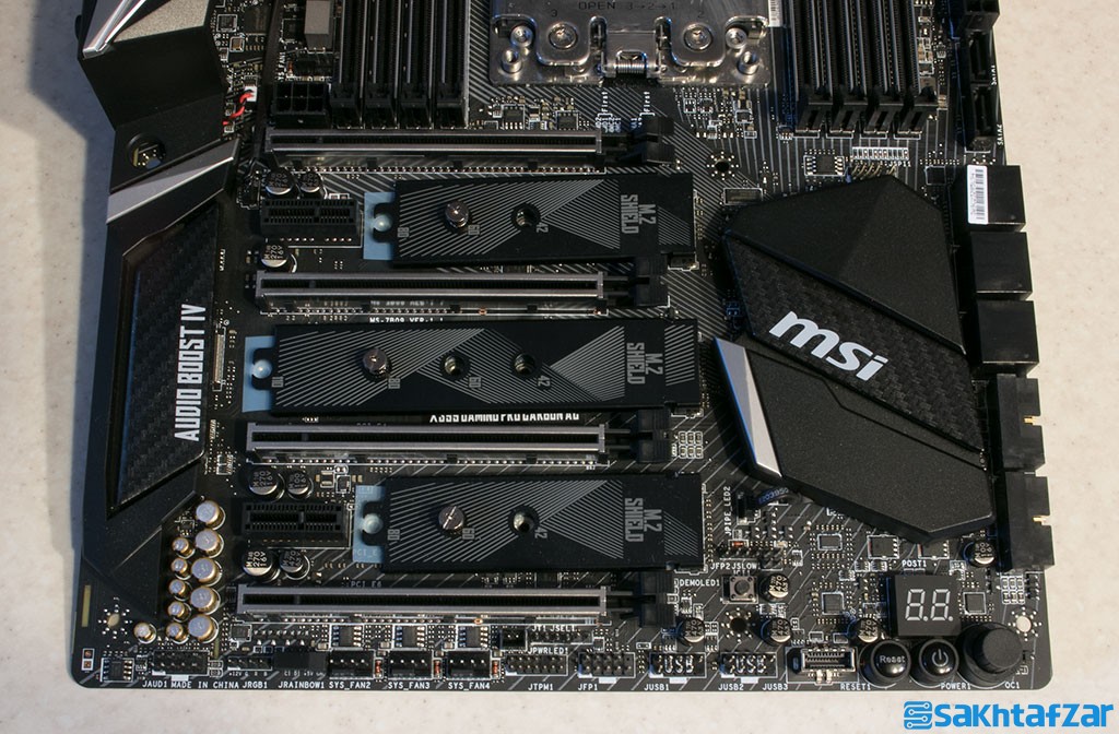 اختصاصی بررسی مادربرد MSI-X399 Pro Gaming Carbon AC