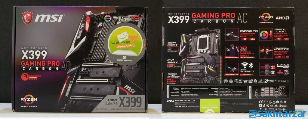 اختصاصی بررسی مادربرد MSI-X399 Pro Gaming Carbon AC