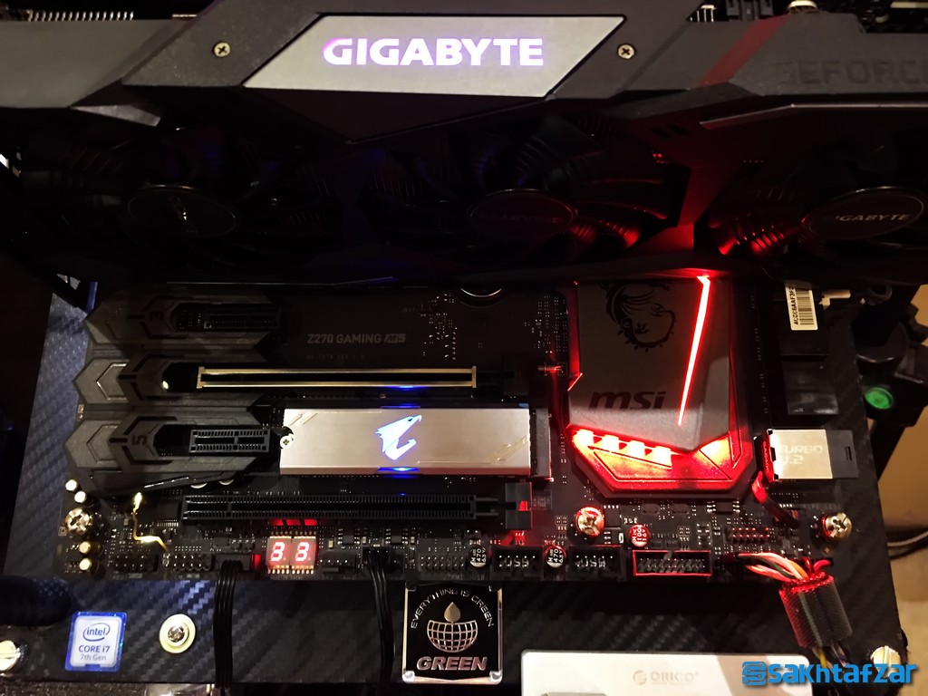 بررسی اس اس دی GIGABYTE AORUS RGB 512GB