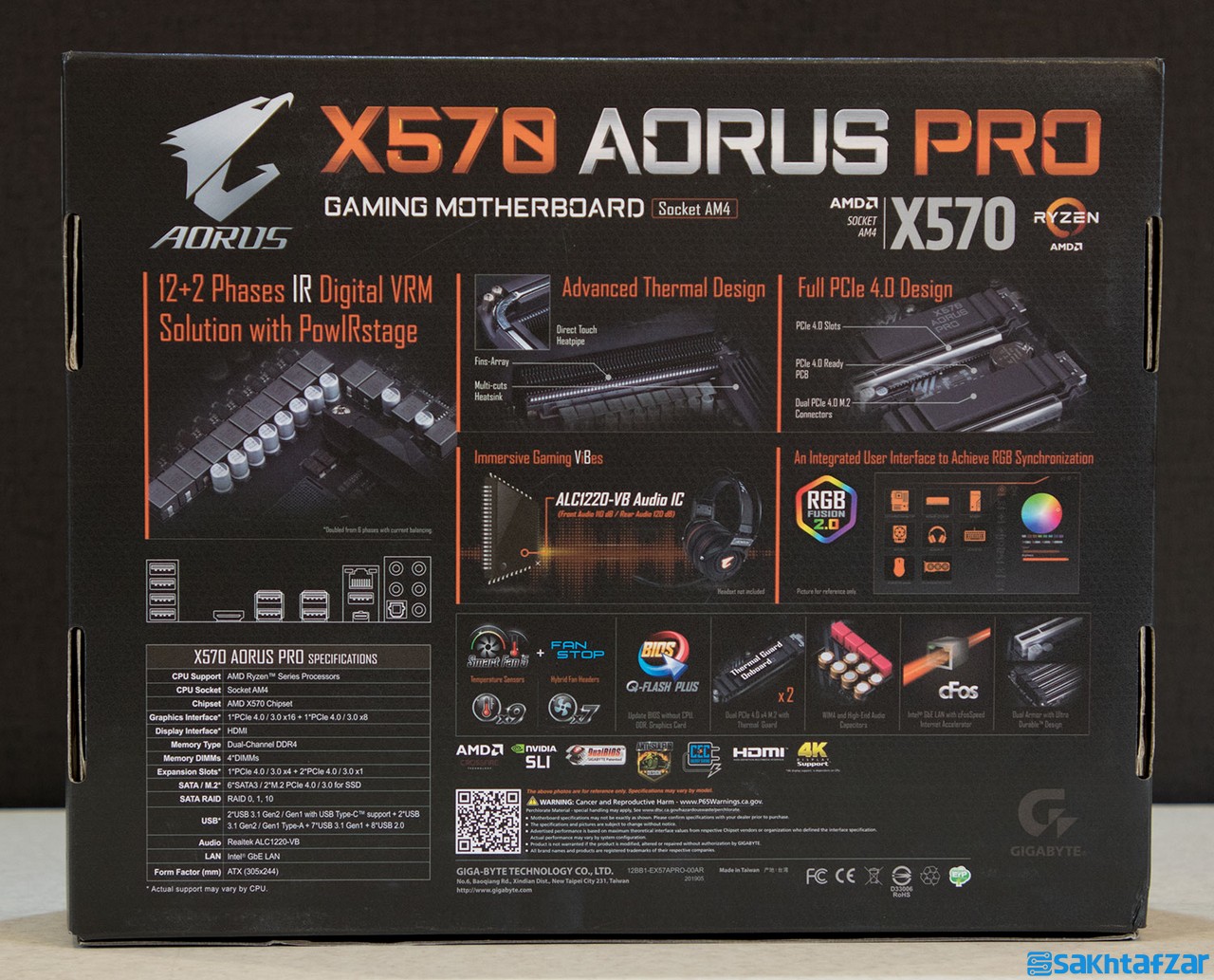 بررسی مادربرد GIGABYTE X570 AORUS PRO