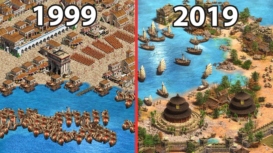 <strong>تغییرات</strong>, <strong>گرافیکی</strong>, بازی Age of Empires 2 Definitive Edition